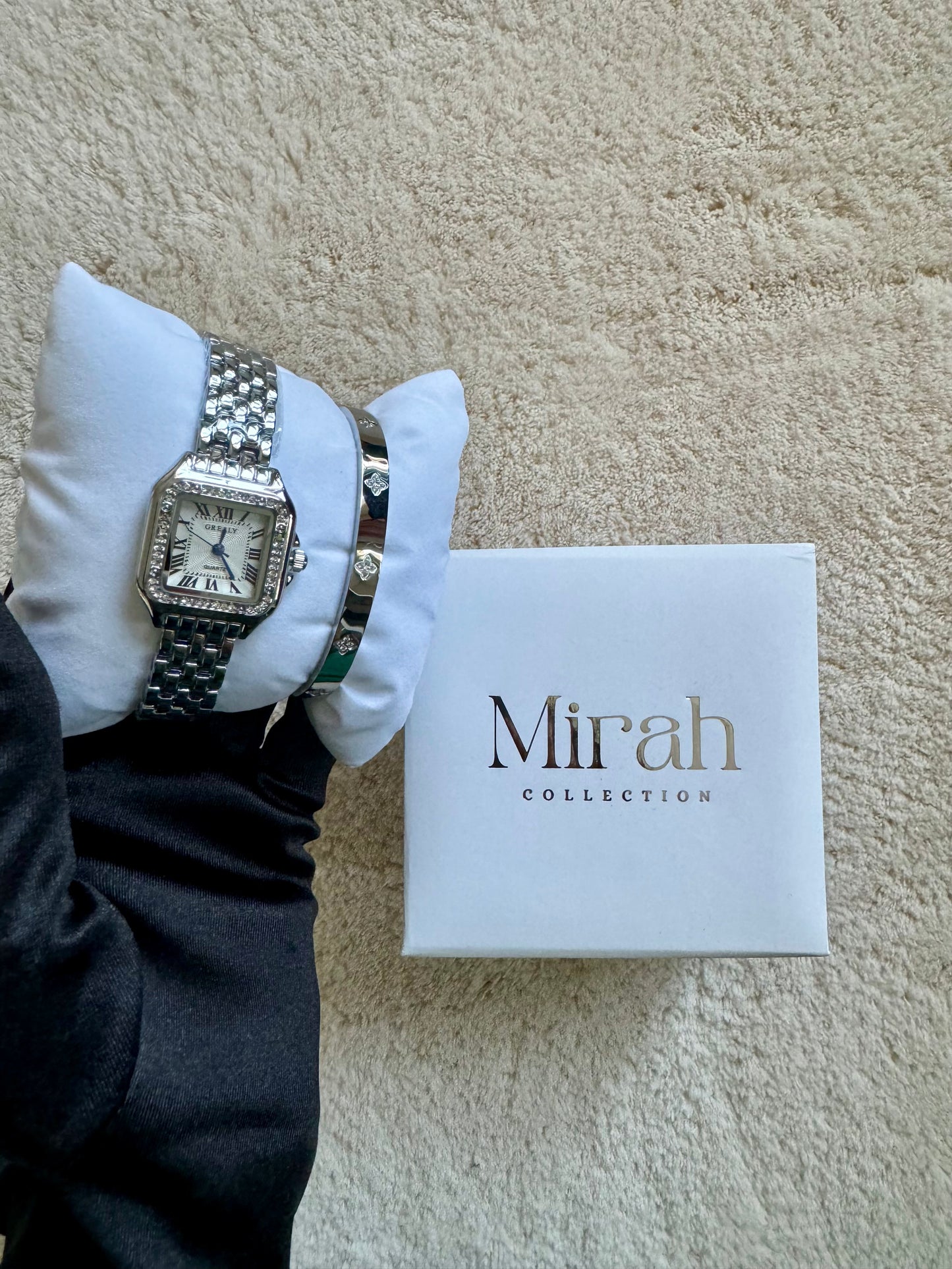 Coffret Montre - HIVERNAGE ARGENT