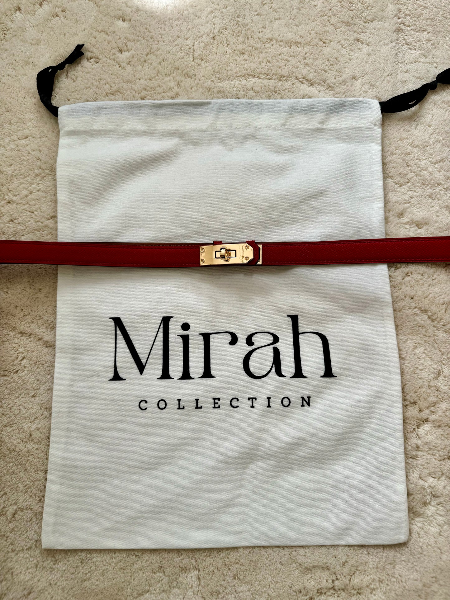 Ceintures MIRAH ROUGE