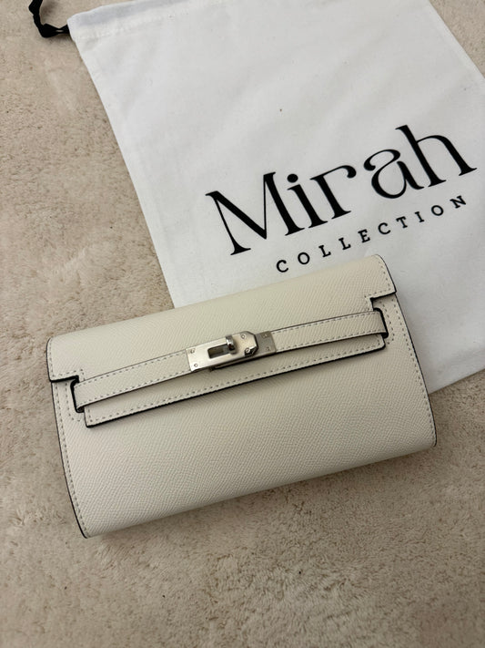 PF BLANC ARGENT CUIR RIGIDE PROMO