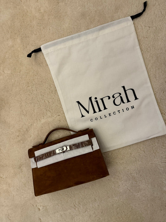 MAÏA CAMEL DAIM ARGENT PROMO