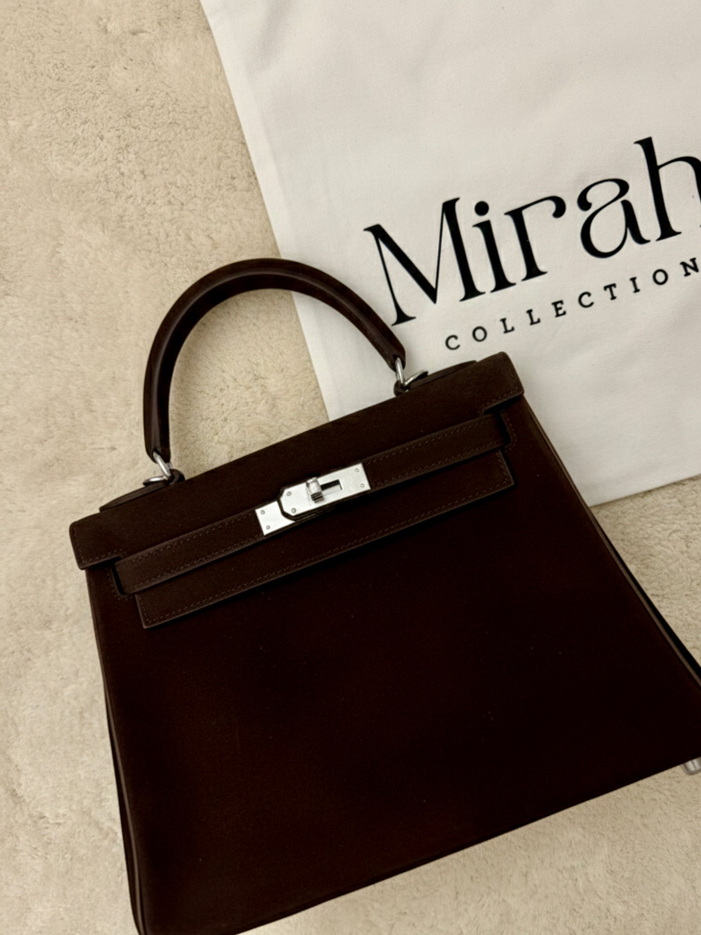 NAYÇIRA MARRON FONCÉ DAIM